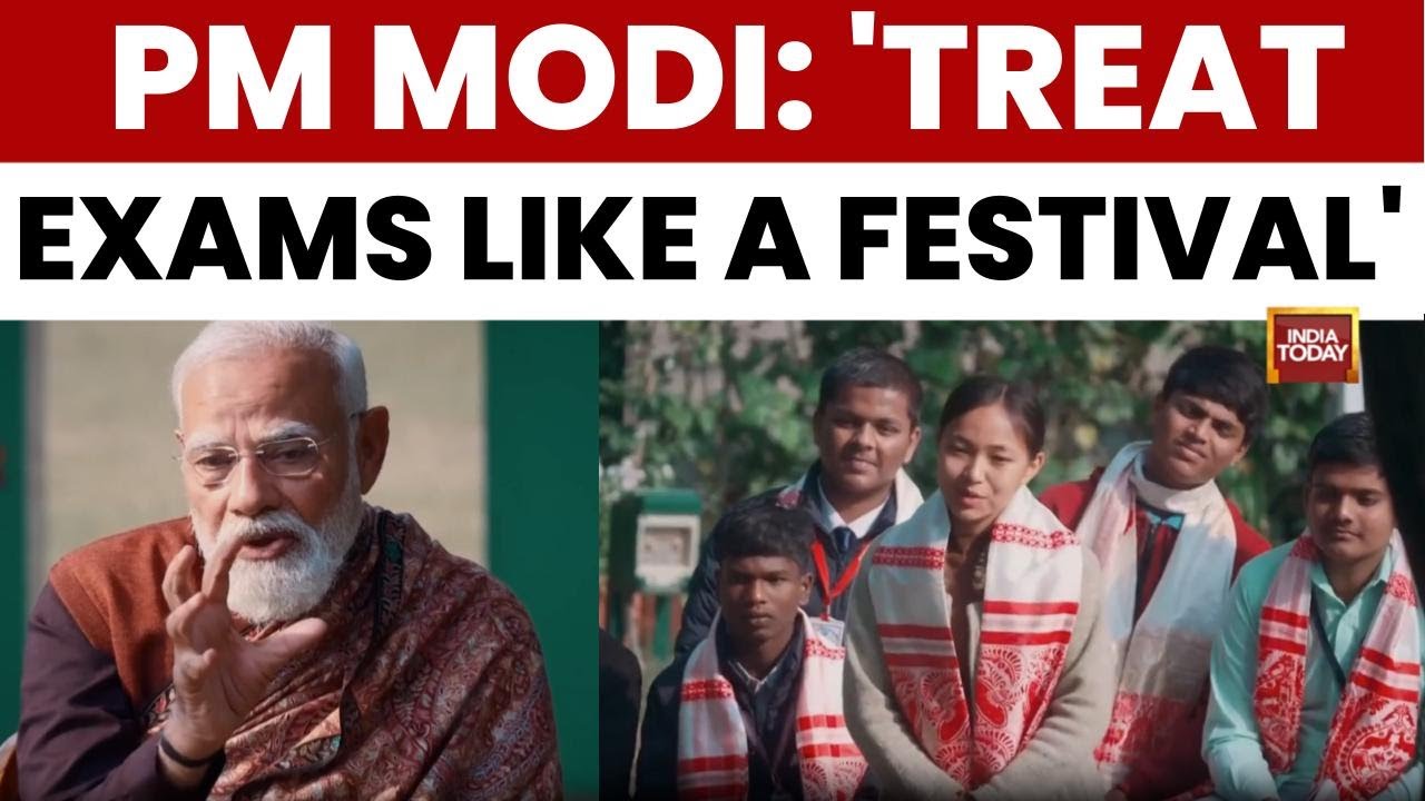 PM Modi Shares Time Management Mantras With Students To Beat Exam Stress | India Today News