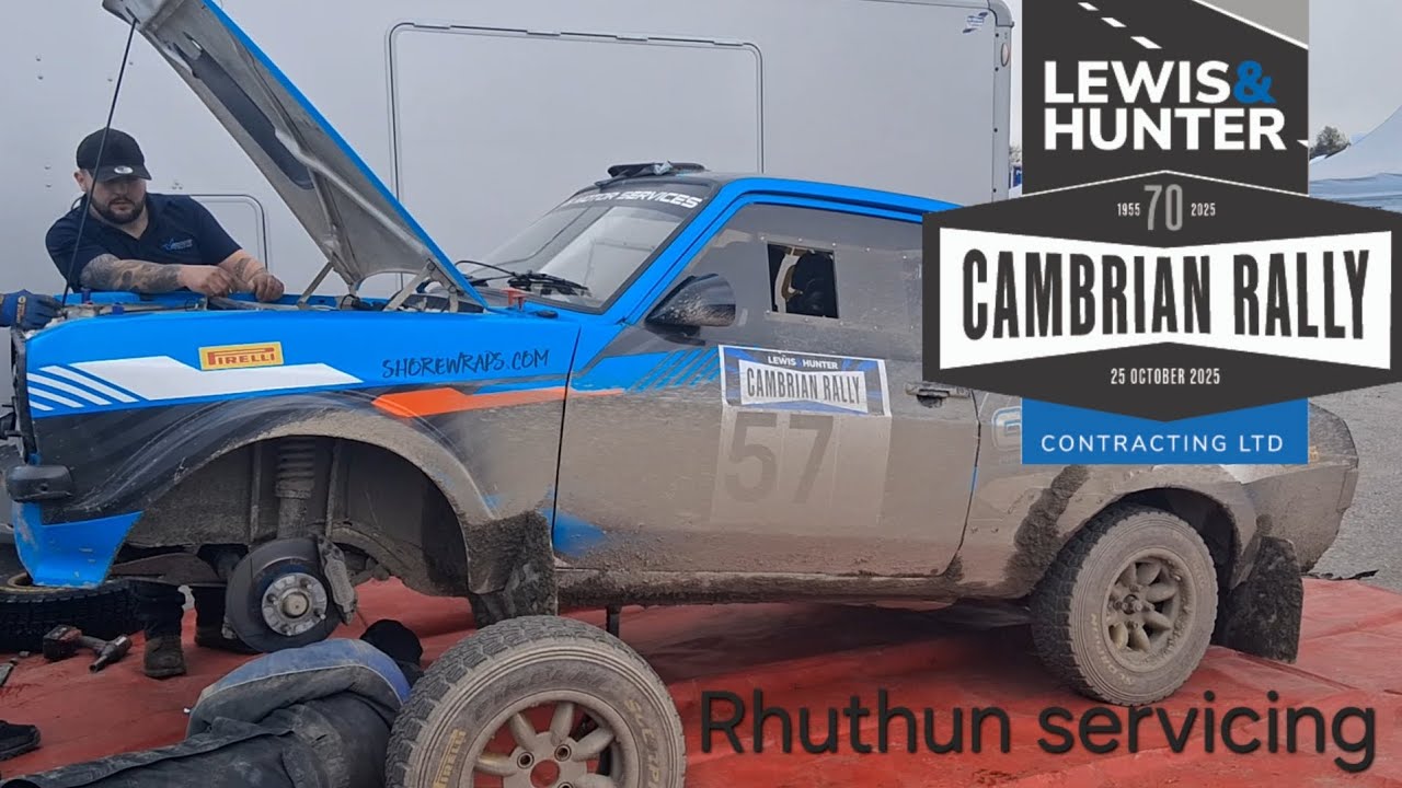 Cambrian Rally 2025 Service At Ruthin 