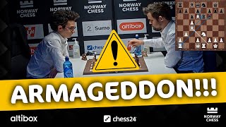 Dünyanın 1 Numarası vs Dünyanın 2 Numarası BİR KAZANAN VAR | Carlsen vs Caruana Norway Chess 2020