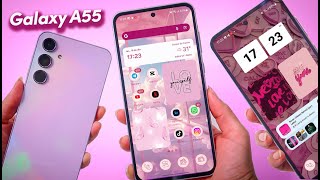 ORGANIZEI DO ZERO O GALAXY A55 | Usando as novas funções da One UI 6.1