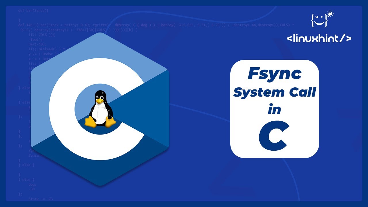Fsync In C Programming - YouTube