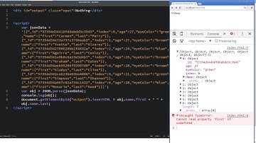 61  JavaScript Multiple Objects