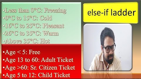 Else If Ladder in C Explained | C Programming Conditional Statements Tutorial"