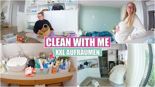 XXL Haus Cleaning mit Wehen 🤰🏼Aufräumen & Sortieren | Isabeau