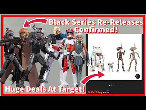 Black Series Re-Releases Confirmed! Huge May 4th Deals At Target & More!