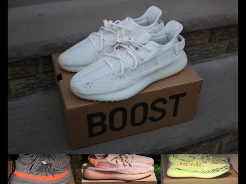MUST WATCH BEFORE YOU BUY! The Adidas YEEZY 350 V2 Pure Oat "BONE" Review -  YouTube