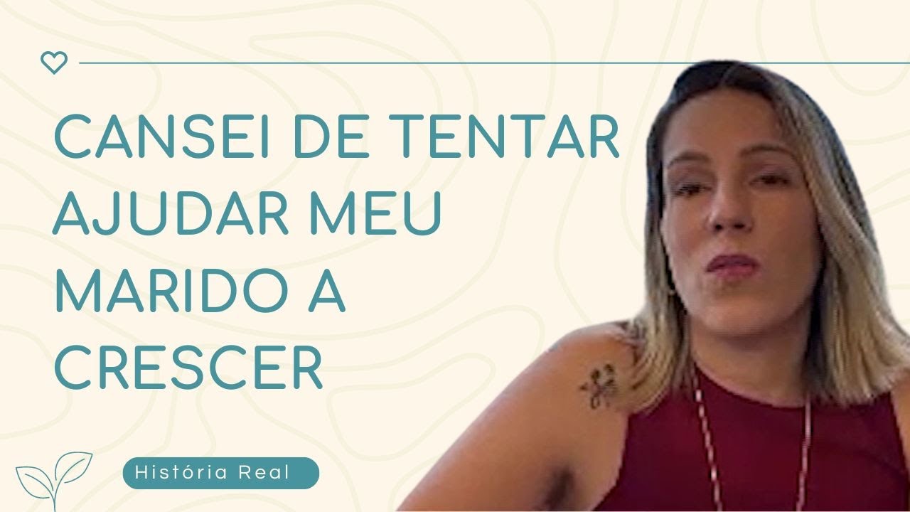 EU ACABEI AGINDO COMO MÃE DELE