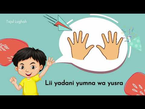 LII YADANI | LAGU BAHASA ARAB MENGENAL JARI TANGAN