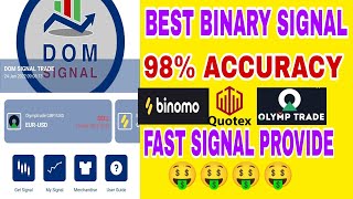 best binary signal App| Quotex 97% accuracy 24 hour signal update best binary signal application