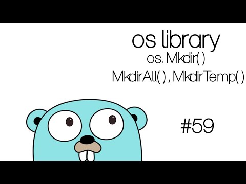 Learn Golang In Arabic - #59 OS package - os.Mkdir(), os.MkdirAll(), os.MkdirTemp()