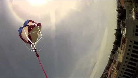 HAB Tethered Flight Test 2 - Successful cutdown!