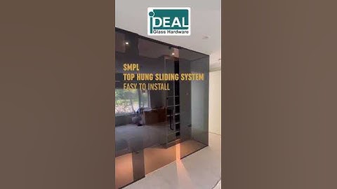 SMPL Ceiling Mount Sliding System