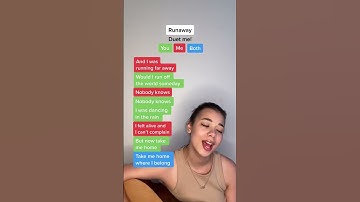 Thumbnail of runaway - aurora 🎤 #duet #karaoke #runaway #aurora