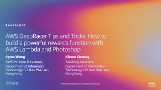 DeepRacer Expert Bootcamp: How to build a powerful rewards function with AWS Lambda and Photoshop