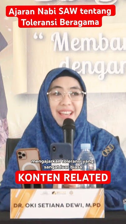 Tentang Toleransi || Ustadzah Oki Setiana Dewi #kajianislam #hijrah #kontenrelated #okisetianadewi