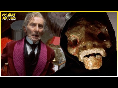 Skeleton Attacks The Professor | The Creeping Flesh | Creature Features