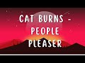 Cat Burns - people pleaser (lyric video)