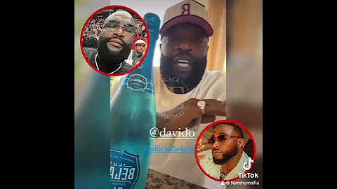 Rick Ross showers praises on Davido for his performance at the "Jazz in the Garden" concert in Miami