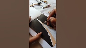 Eiffel tower painting tutorial...🗼