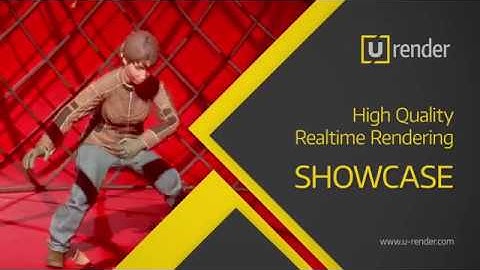 Capoeira Real-time Rendering Showcase - U-RENDER