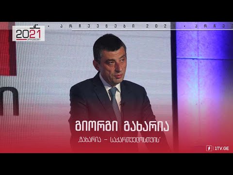 გიორგი გახარიას მიმართვა ამომრჩეველს #დებატები2021