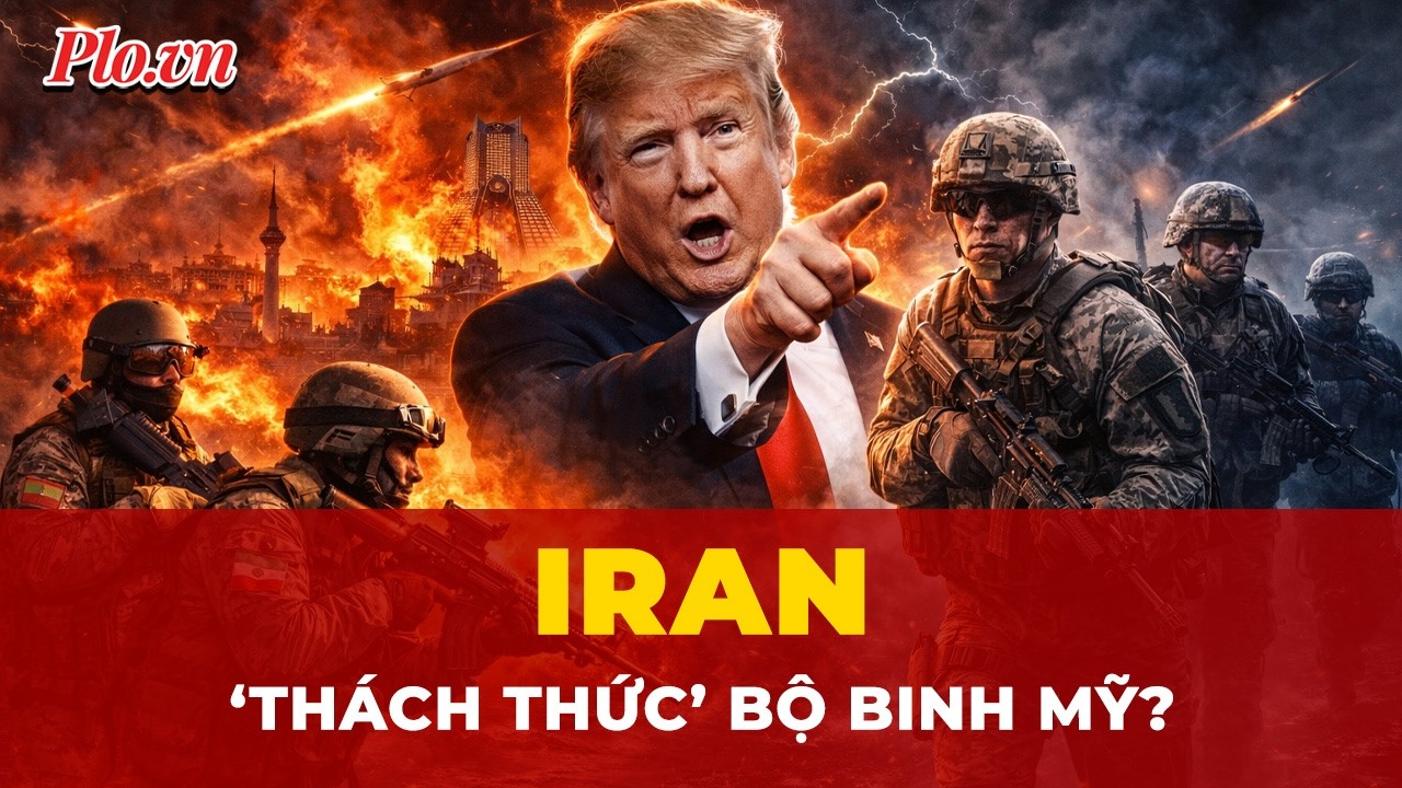 Iran ‘thách thức’ bộ binh Mỹ giữa lúc ông Trump tuyên bố xóa sổ không quân Tehran? | Tin nhanh