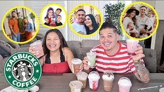 Letting YOUTUBERS pick our STARBUCKS drinks!!