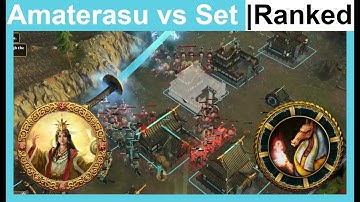 Amaterasu vs Set | 1v1 Ranked | Age of Mythology