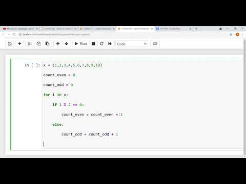 how to find even number and odd number in python