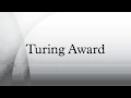 Turing Award: ACM's Top Computing Honor π