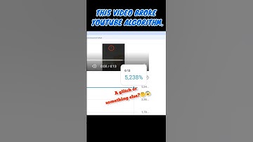 The video that broke the youtube algorithm. But how? #shorts