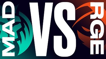 MAD vs. RGE - Week 2 Day 1 | LEC Spring Split | MAD Lions vs. Rogue (2022)
