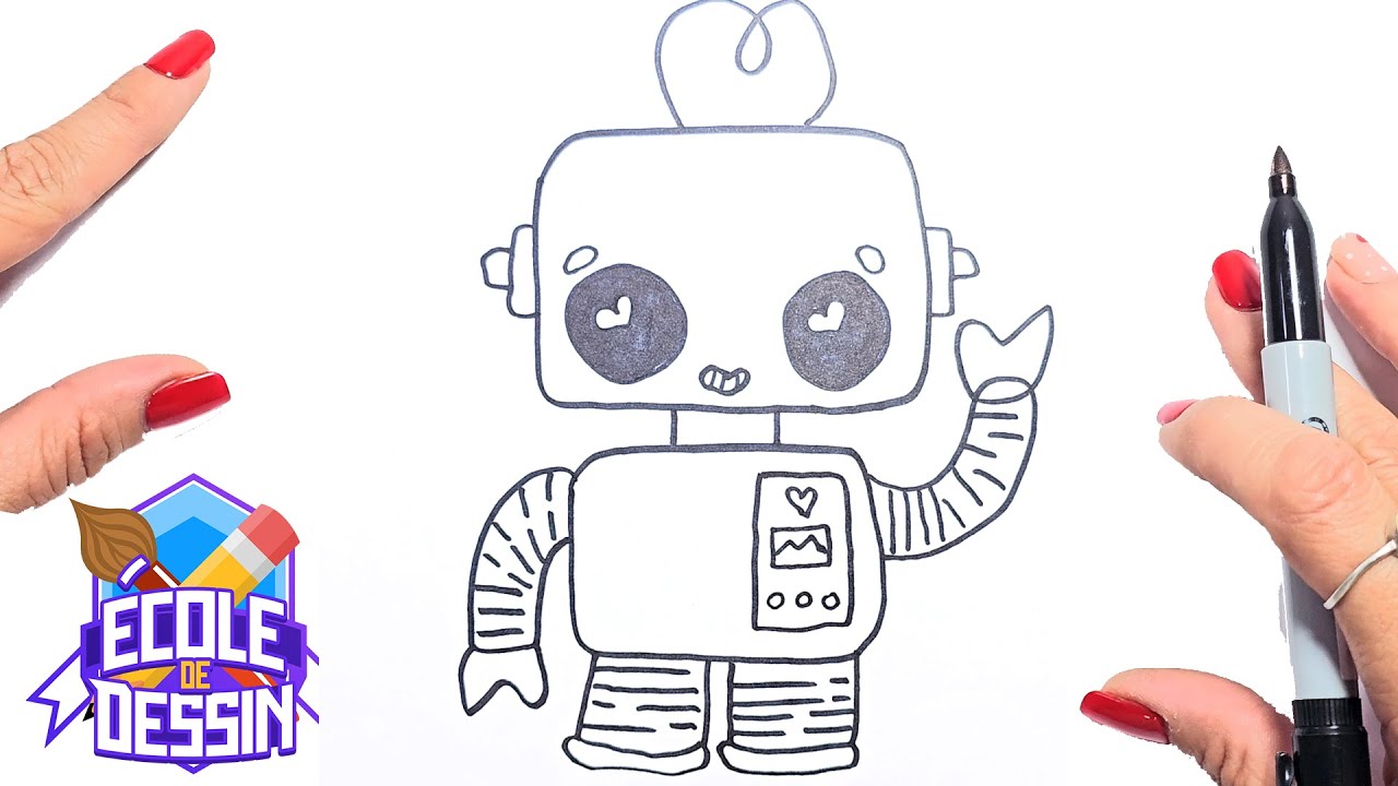 Robot de Dessin Intelligent éducatif, Jouet de Peinture pour Enfants, 12 Stylos de Couleur pour