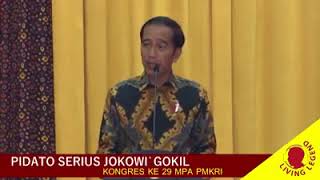 Pidato keren bapak jokowi... menyentuh hati masyarakat