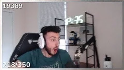 Tarik reacts to buzz insane spray transfer