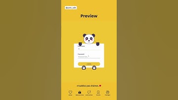 Panda Login Form _ Web with Yves