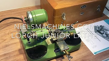 Lorch Junior Watchmaker Lathe
