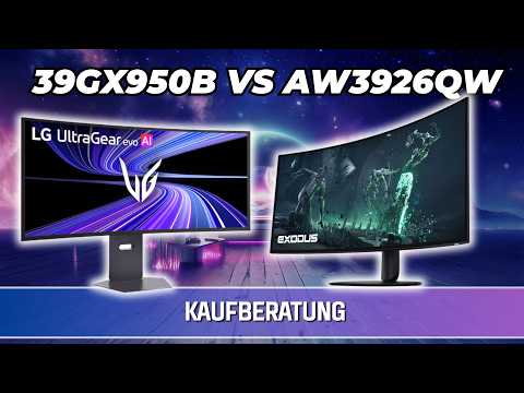 LG 39GX950B VS Alienware AW3926QW | Welchen solltet ihr kaufen ?