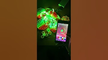 🆘 RGB LED strip lights how to use. Simpl dimpl fidget spinner. Pop it. Controller. #Shorts