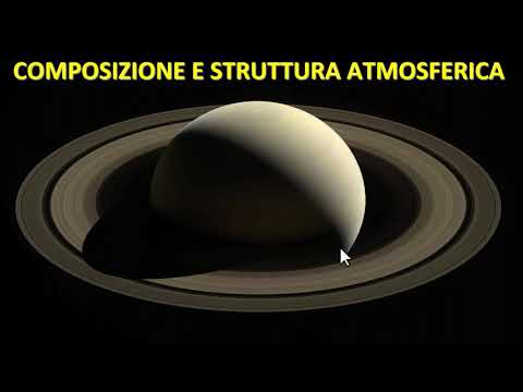 COMPOSIZIONE E STRUTTURA ATMOSFERICA DI SATURNO