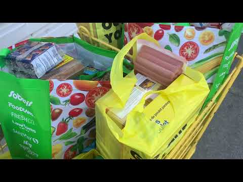 Couponing in Canada|| Come to No Frills with me|| Grocery Haul for my family of 8