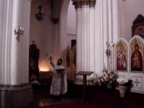 Oficio Vsperas y Divina Liturgia de San Basilio.