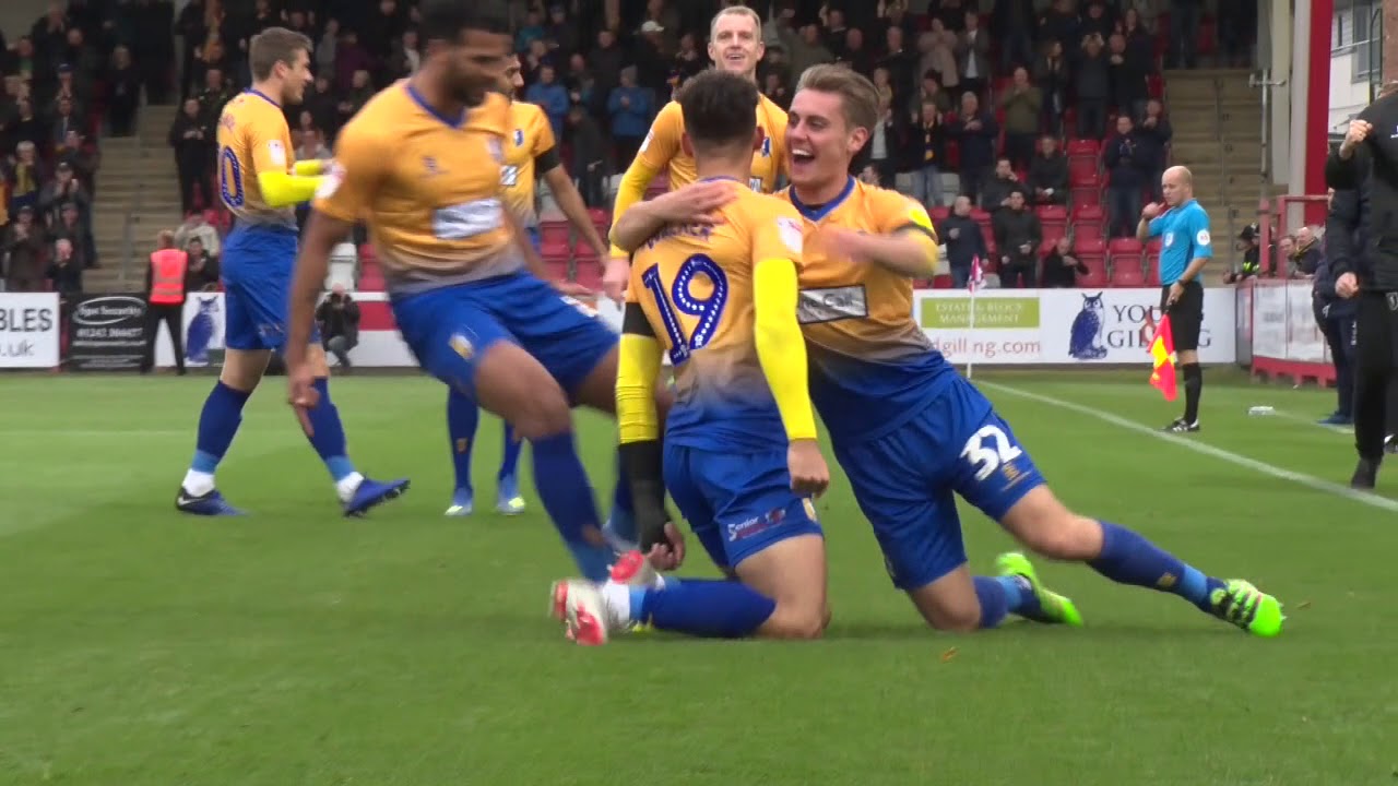 Tyler Walker scores the first goal at Cheltenham camera iphone 8 plus apk