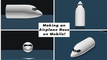 (Speed build) Making an Airplane Nose on Mobile | Juno: New Origins