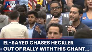 Abdul El-Sayed Chases Heckler Out Of Rally With This Chant…| Midterm| Democrat| Republican| Michigan