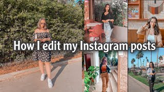 Comment j’édite mes photos (vlog) طريقة تعديل صور على الانستغرام screenshot 4