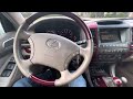 09 GX470 Start Up