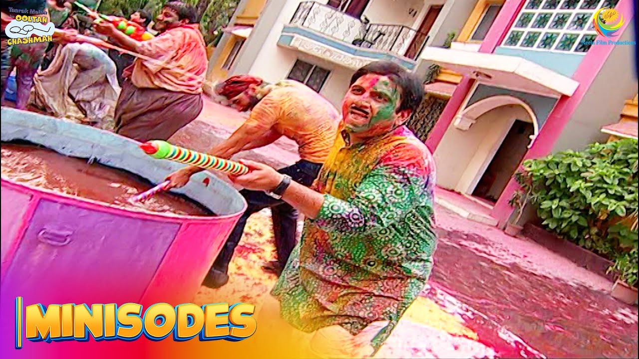 Iyer Ke Saath Jethalal Ka Color Attack | TMKOC Hungama | EP 1364 | Minisode