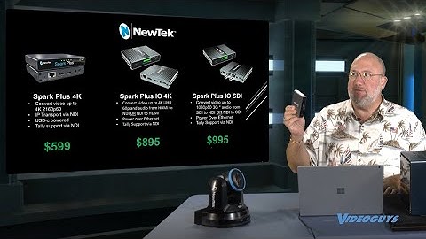 NewTek Spark Family Updates And Upgrades