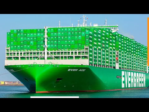 Видео: Най-големият танкер в света. Най-големият петролен танкер в света
